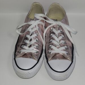 Converse All Stars Foil Pink Shoes